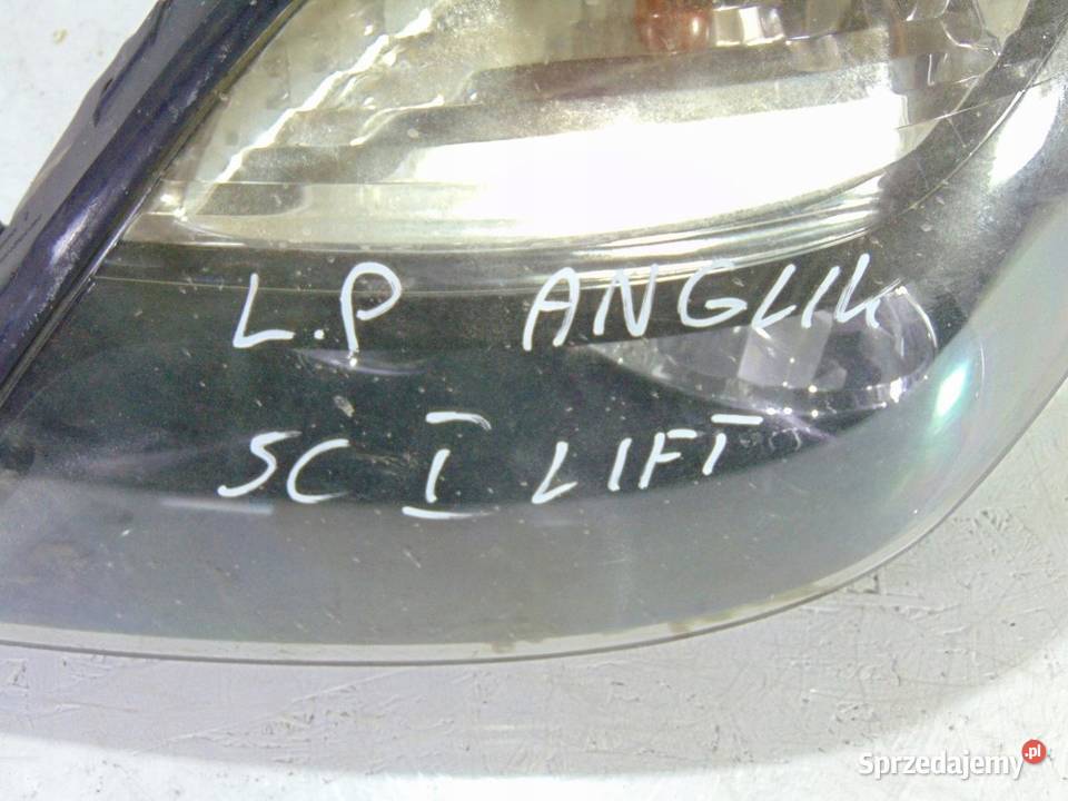 LAMPA LEWA PRZÓD ANGLIK RENAULT SCENIC I LIFT sprzedam