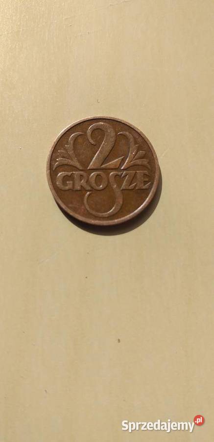 Moneta 2 grosze 1932 WJ Polska II Rzeczpospolita