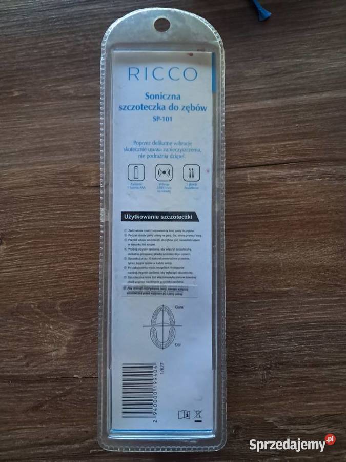 nowa soniczna szczoteczka do zębów ricco brak Sandomierz sprzedam