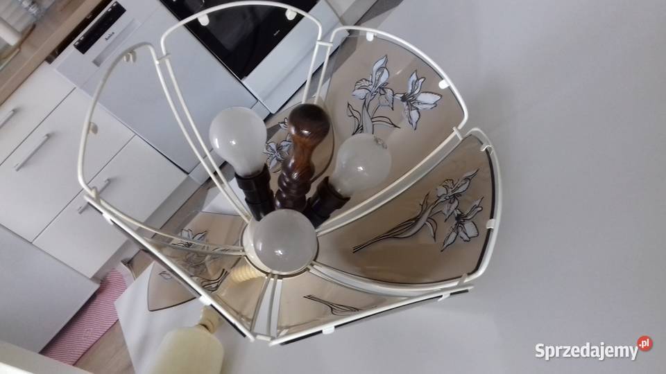 Lampa wisząca sufitowa ściągana do sprzedania Lampy wiszące Kraków