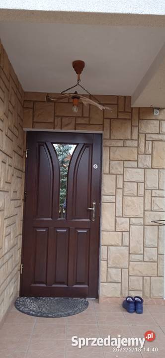 Niepowtarzalna lampa wisząca z poroża daniela