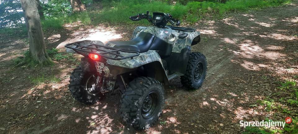 Suzuki Kingquad 750 dużym serwisie mocno Stargard