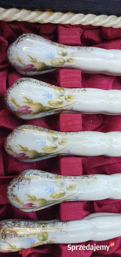 Sztućce Porcelanowa rączki Warszawa