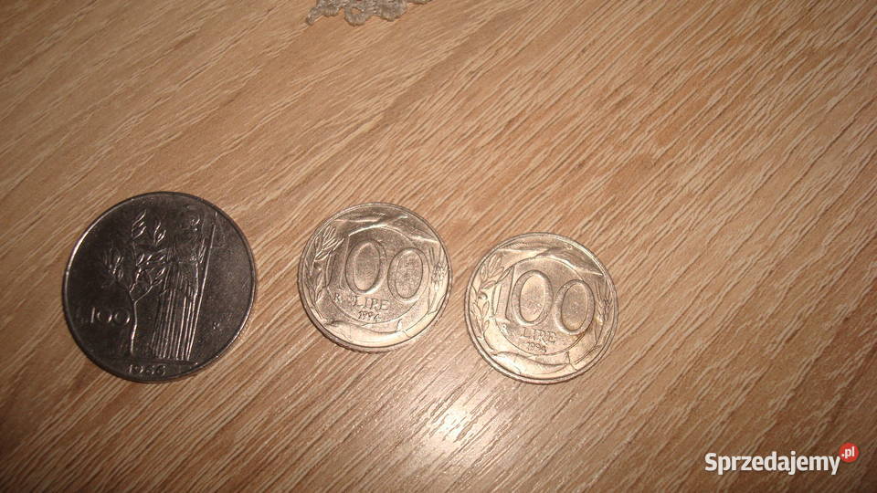 Monety włoskie liry Bądkowo