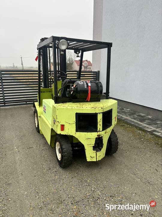 Wózek widłowy Clark 15t 33m automat lpg przesuw Pajęczno