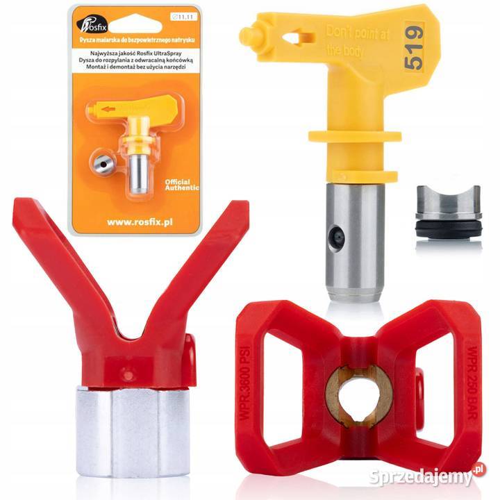 Zestaw Akcesoriów do Agregatu Malarskiego Dysza