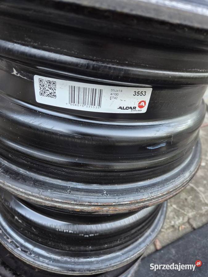 Felgi 4 14zali 4 x100 opolskie Biestrzynnik