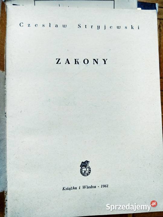 Zakony książki unikaty antykwaryczne Bródno Warszawa