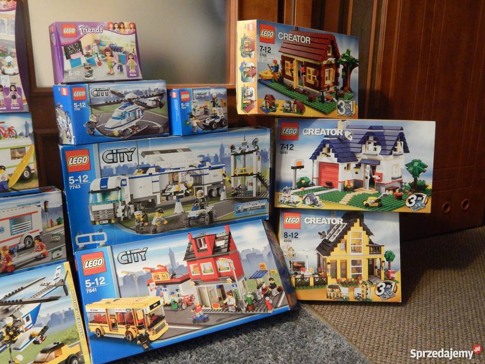 Mnóstwo klocków LEGO