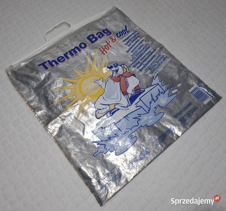 Torba termiczna miś polarny termo na zakupy Czeladź