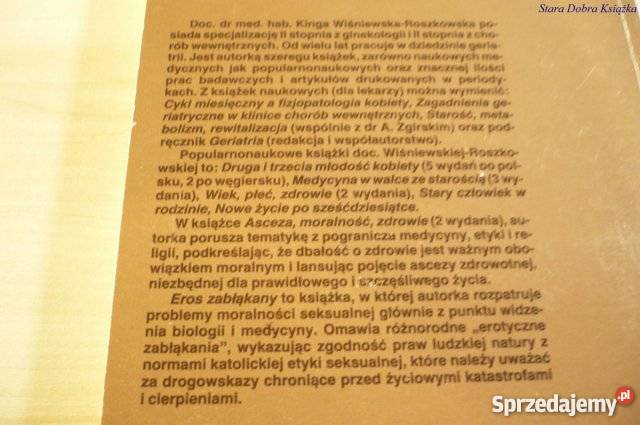 Eros zabłąkany Kinga WiśniewskaRoszkowska FA