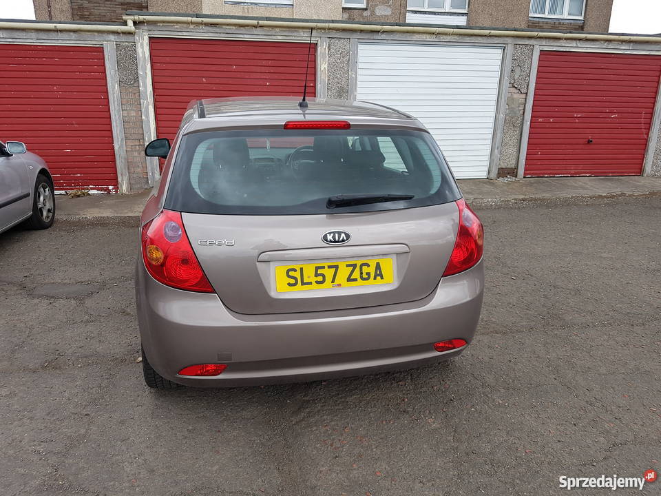Kia Ceed 16 crdi 2007 anglik bezwypadkowy autoalarm Goleniów