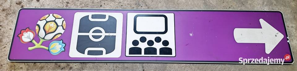 Tablica informacyjna z Euro 2012 mazowieckie Żyrardów