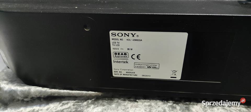 Telewizor SONY KDL42 Swarzędz sprzedam