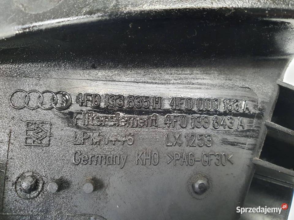 OBUDOWA FILTRA AUDI A6 C6 4F0133835H Lipno