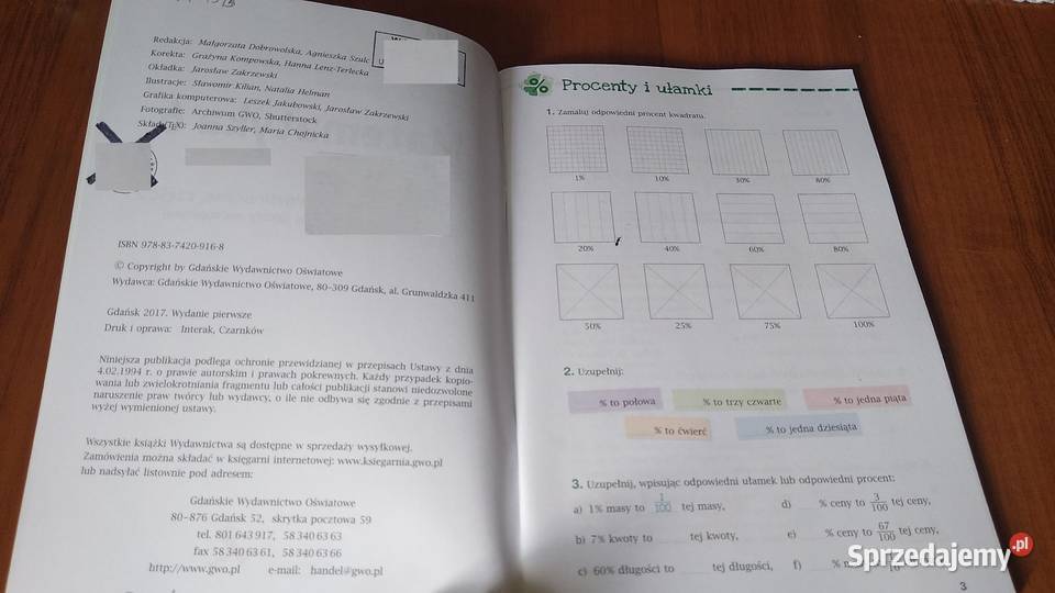 Matematyka z plusem 6 Ćwiczenia Liczby i Gdańsk