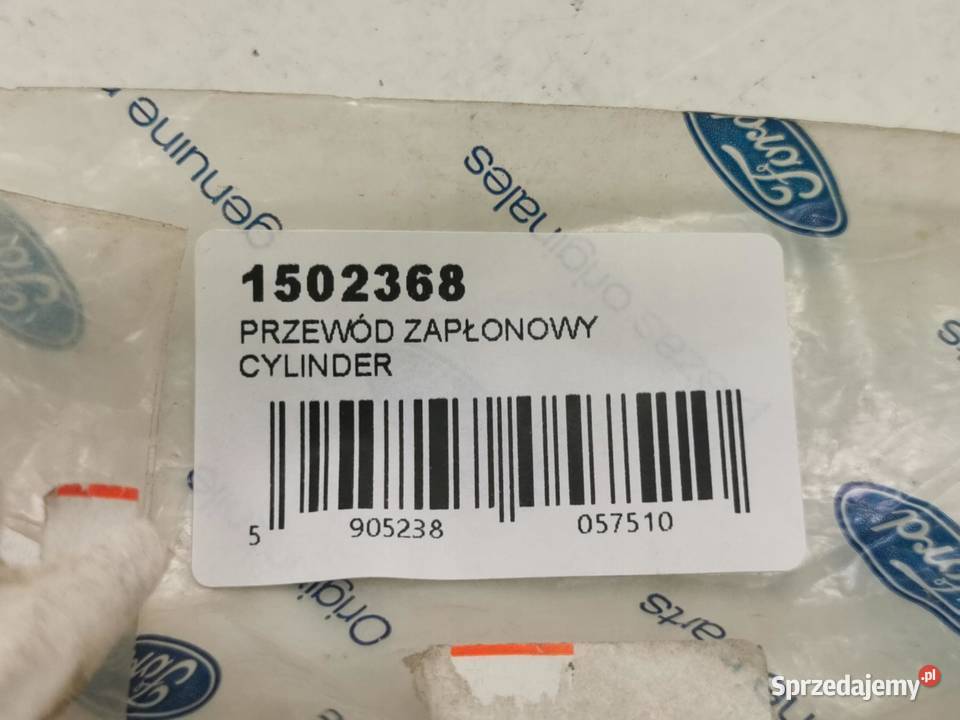 PRZEWÓD ZAPŁONOWY FORD FOCUS III 16 2010 1502368 Przewody układu wspomagania