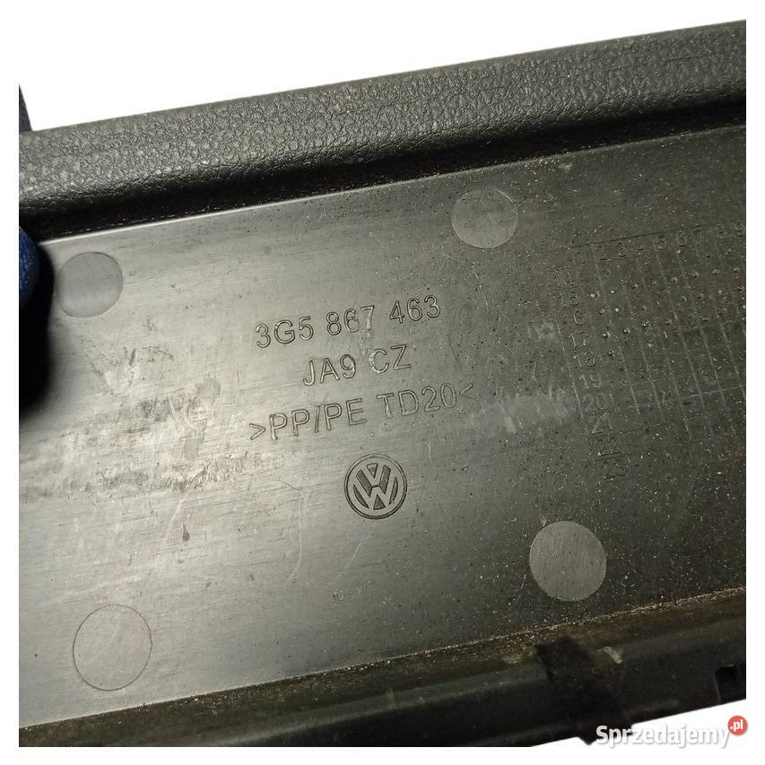 Tapicerka pokrywy bagażnika Volkswagen Passat B8