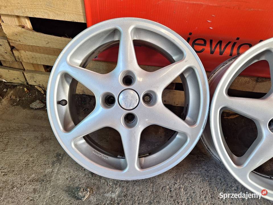 Alufelgi 4x100 15 ET38 VW Polo Golf Renault Opel kujawsko-pomorskie
