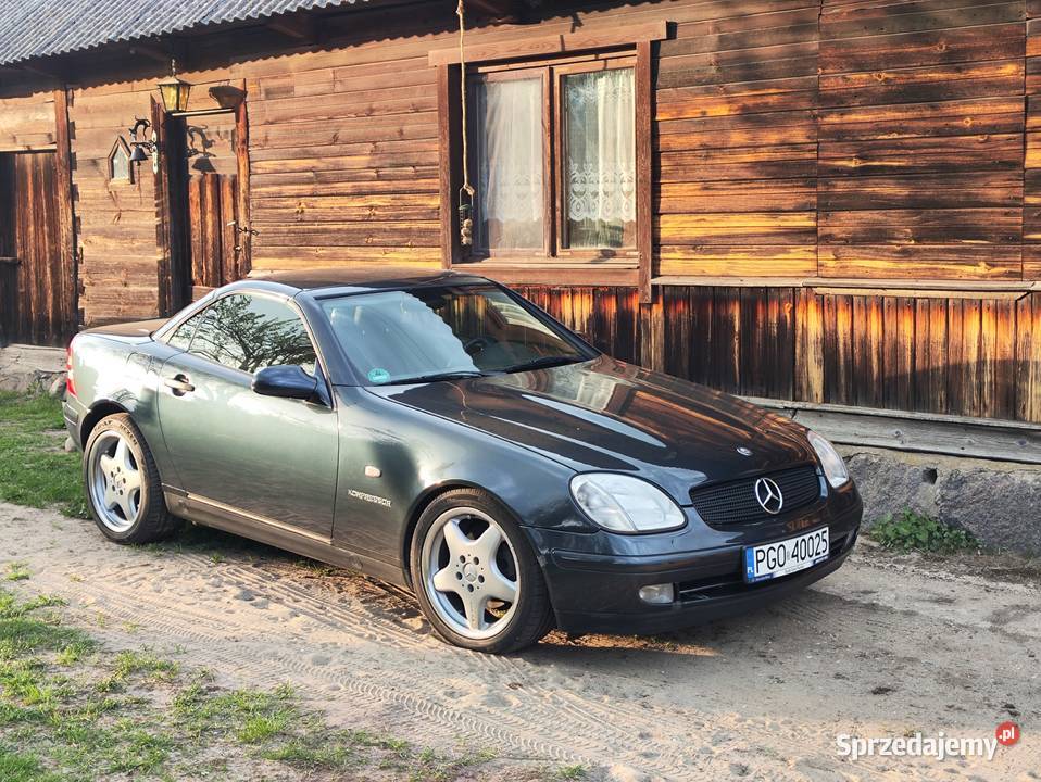 Mercedes slk 200 kabriolet piękny 192 konie Tofiłowce