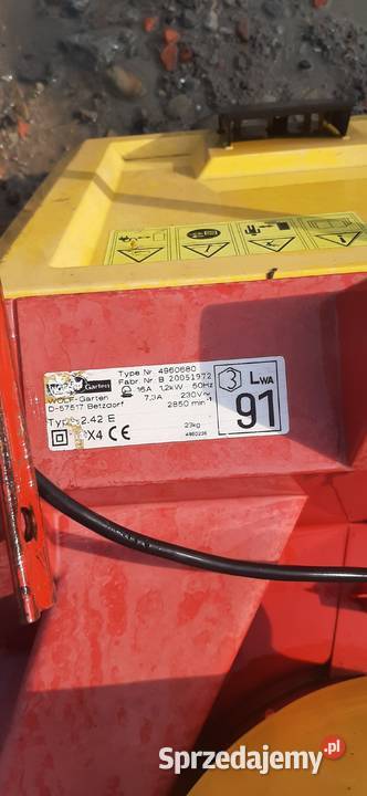 Kosiarka elektryczna WOLF GARTEN 242E na części podkarpackie Strzyżów