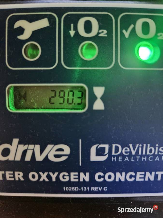 Medyczny koncentrator tlenu 10litrowy DeVilbiss Kraków sprzedam