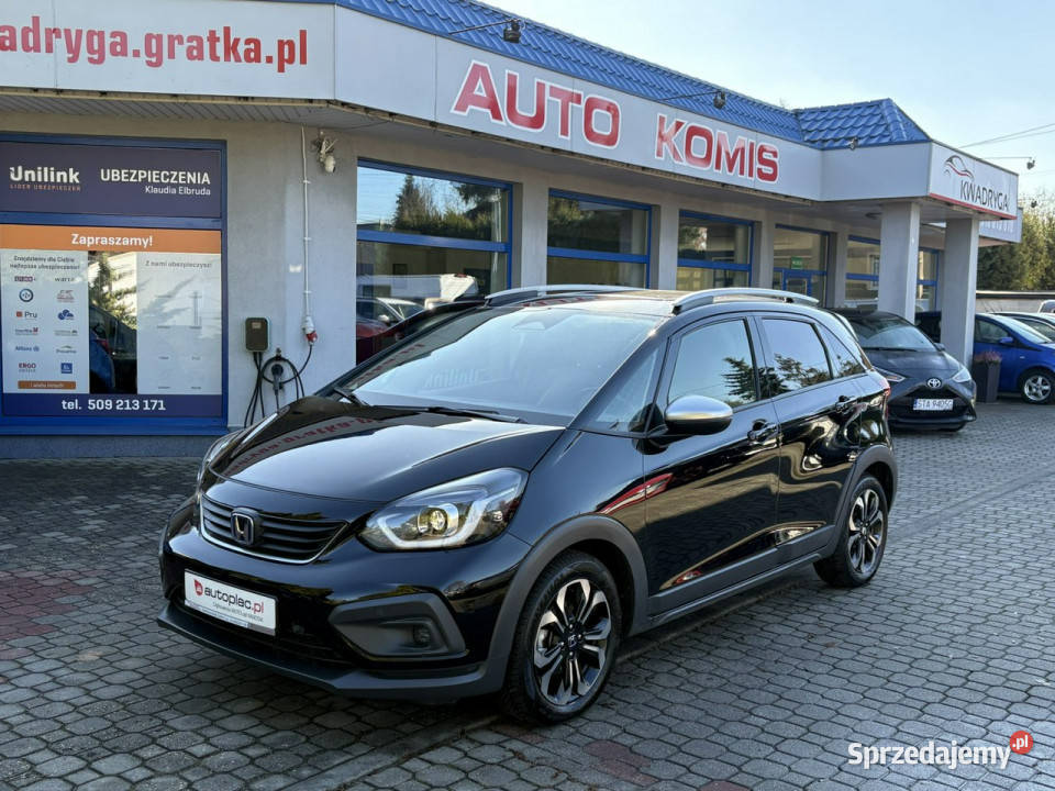 Honda Jazz 15 Automat Crossstar KameraNavi czarny śląskie Tarnowskie Góry