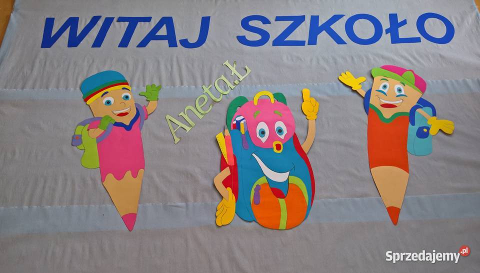 Dekoracje na rozpoczęcie roku szkolnego z