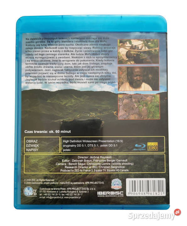 Film dokumentalny Kamerun Jaglavak Książe lubelskie Puławy sprzedam