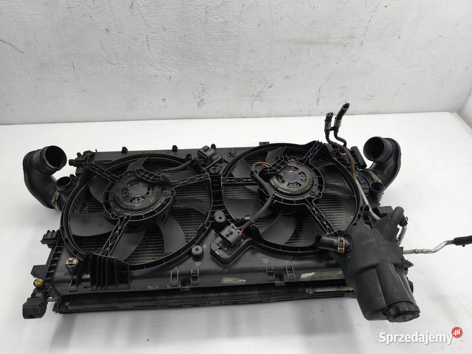CHŁODNICA KOMPLET WENTYLATOR OPEL INSIGNIA A