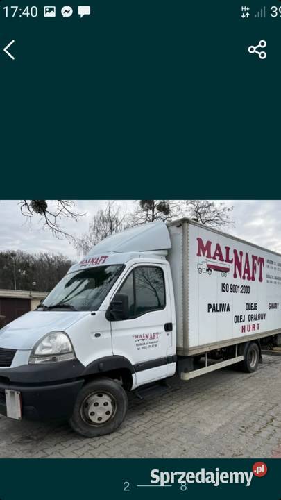 Renault Mascott kontener igła nieuszkodzony