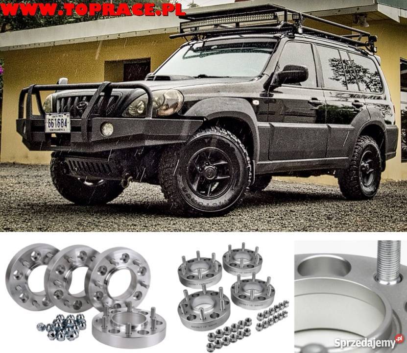 DYSTANSE do kół Adaptery Hyundai Galloper pomorskie Gdańsk