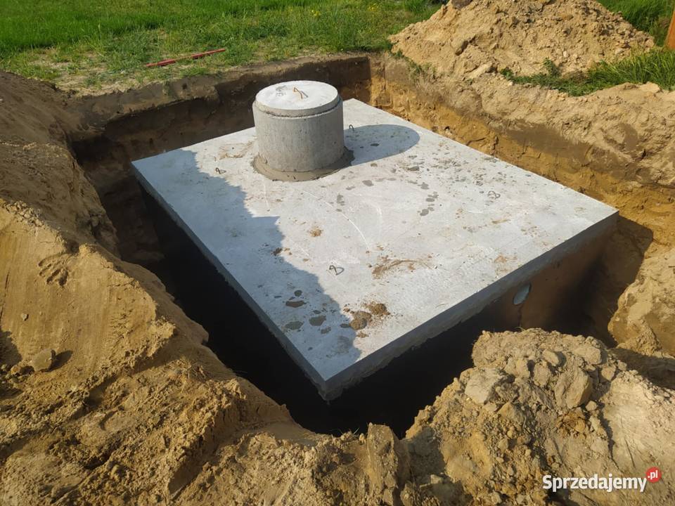 Szambo Betonowe Zbiornik Betonowy na deszczówkę Ogród Bielsk Podlaski