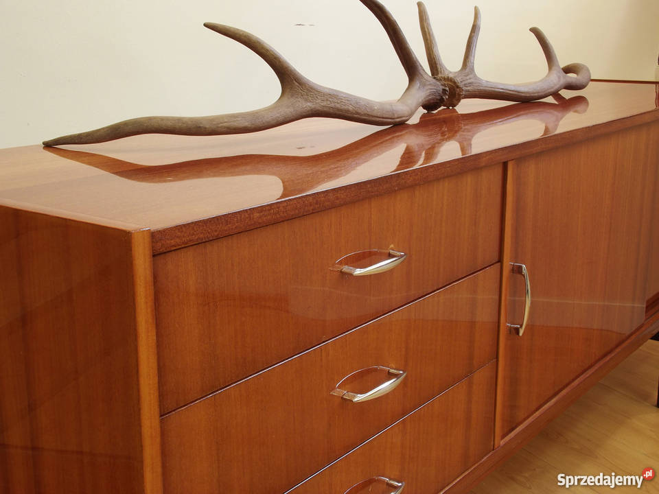 Komoda sideboard RETRO vintage PRL design LOFT Warszawa sprzedam