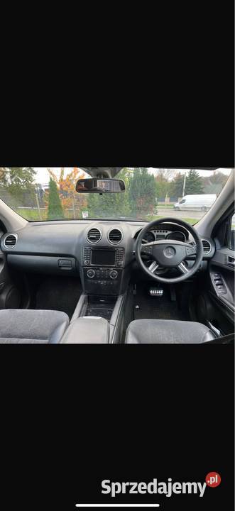 MercedesBenz Ml 2007 Anglik Gb Wersja Angielska skórzana tapicerka Kielce