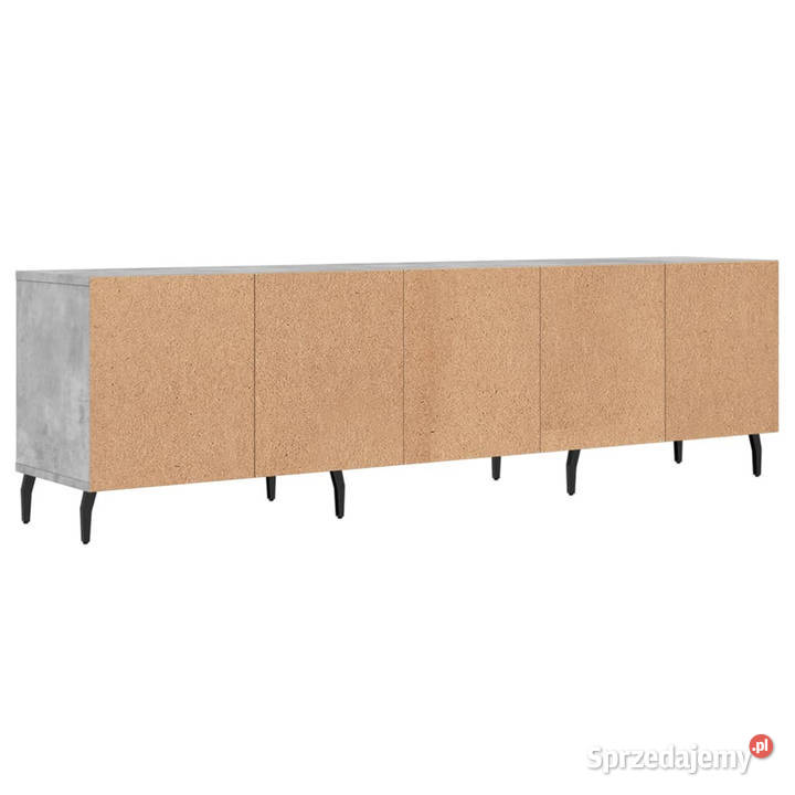 Szafka pod TV szarość betonu 150x30x445 WM831296 mazowieckie