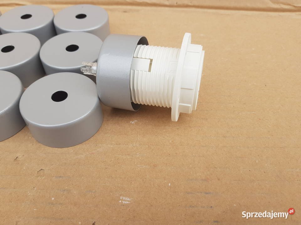 Podkładka pod oprawkę E27 podparcie klosza SZARA Warszawa