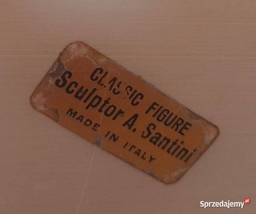 Posąg rzymski gladiator z rydwanem Amilcare Białystok