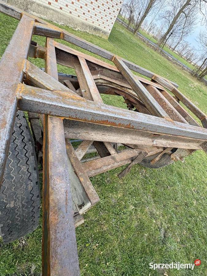 Przyczepa d4647 wywrot