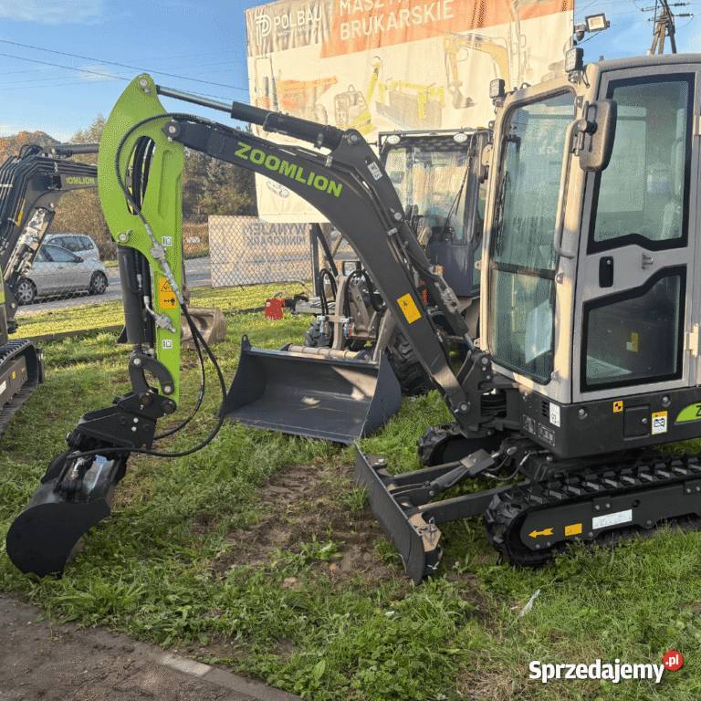 Minikoparka gąsienicowa ZOOMLION ZE20G Wrocław