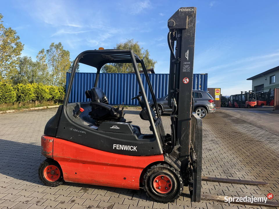 wózek widłowy elektryczny LINDE E2502 Triplex Linde Działoszyn