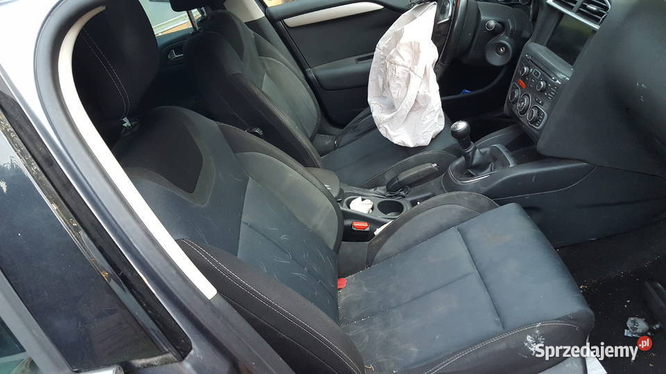 citroen c4 b7 fotele przód z AIRBAG Ostrów Wielkopolski