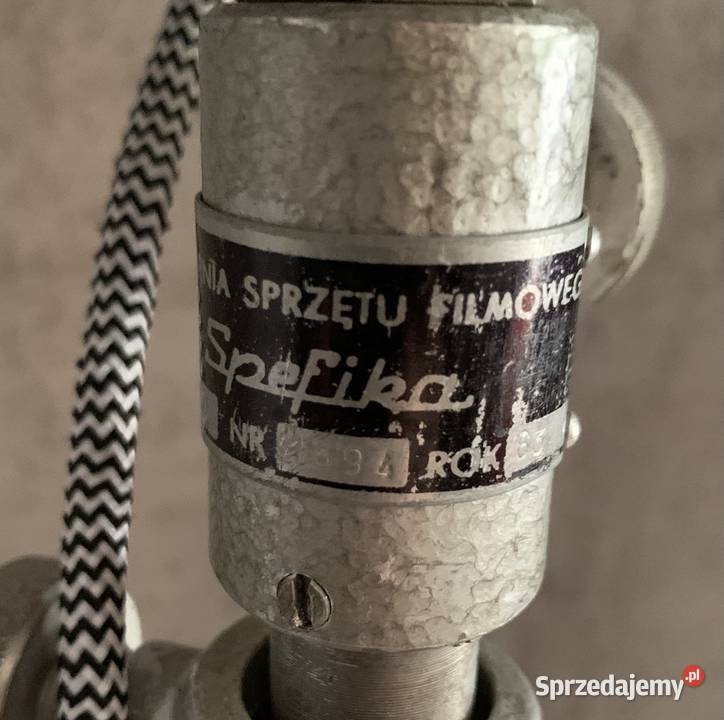 Lampa filmowa teatralna zabytek PRL loft Vintage Poznań