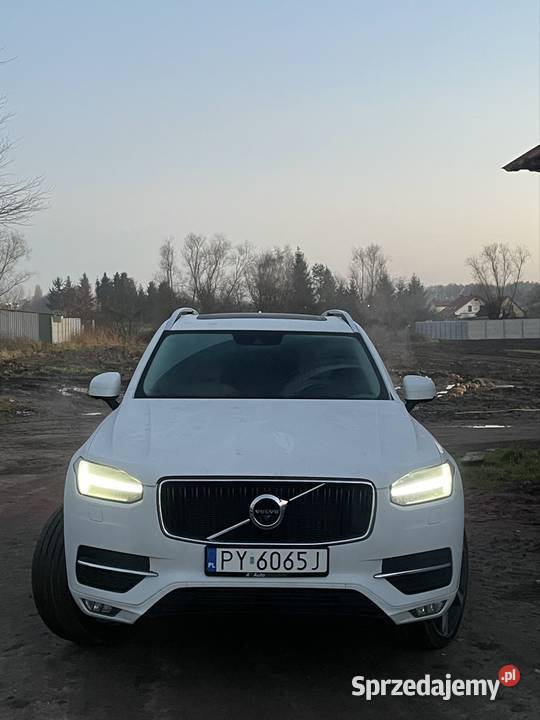 Volvo XC90 20 benzyna 245 2018 142 przebieg skórzana tapicerka Poznań