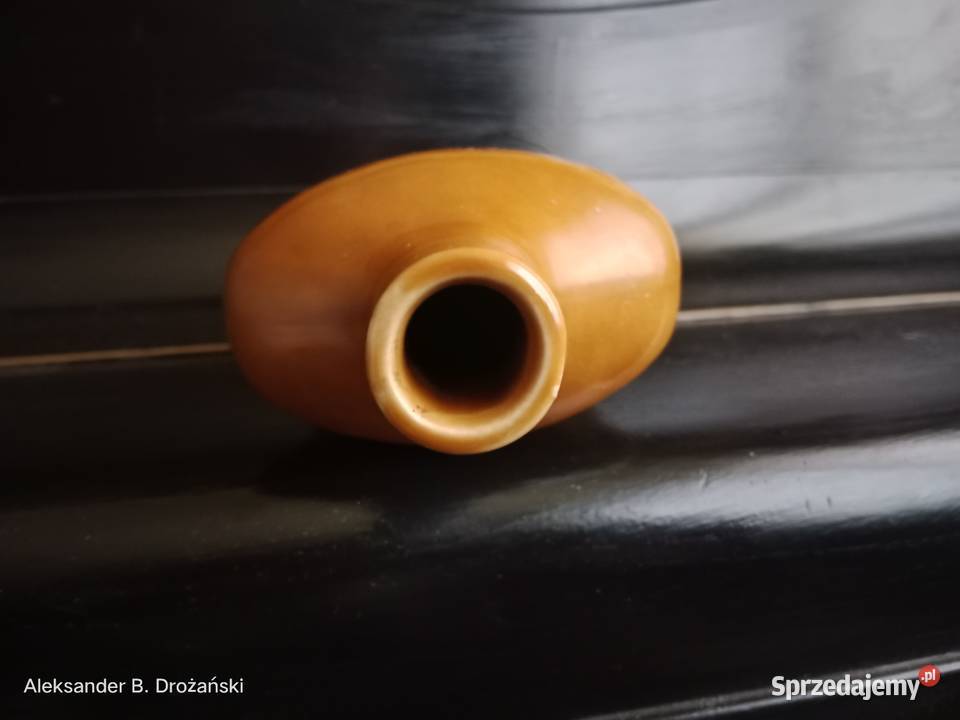 Stylowa karafka ceramiczna na miód wzór Plaster Ruda Śląska sprzedam