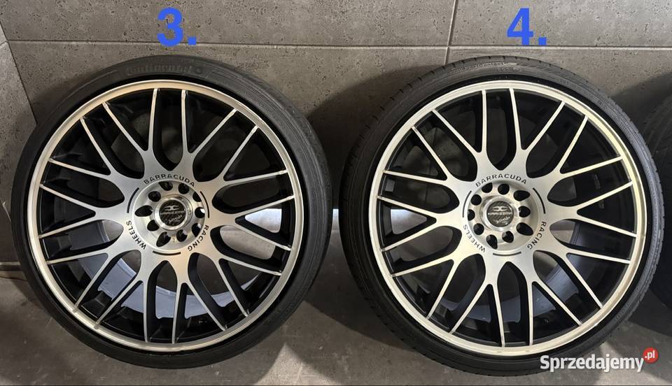 19 Barracuda Karizzma 5x112 5x100 ET32 85J Audi wielkopolskie Lubasz