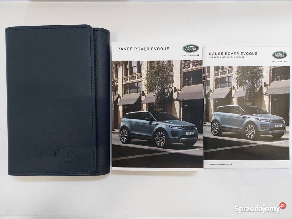Instrukcja obsługi Range Rover Evoque polsku Pozostałe Warszawa
