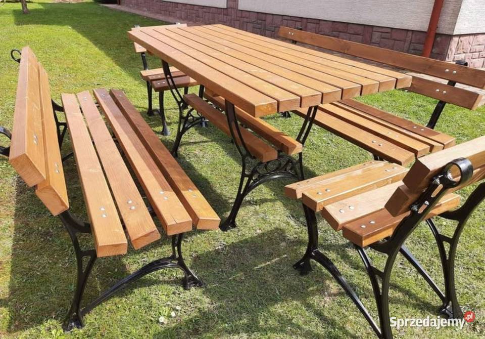 Meble ogrodowe stół ławka krzesło podkarpackie Krosno