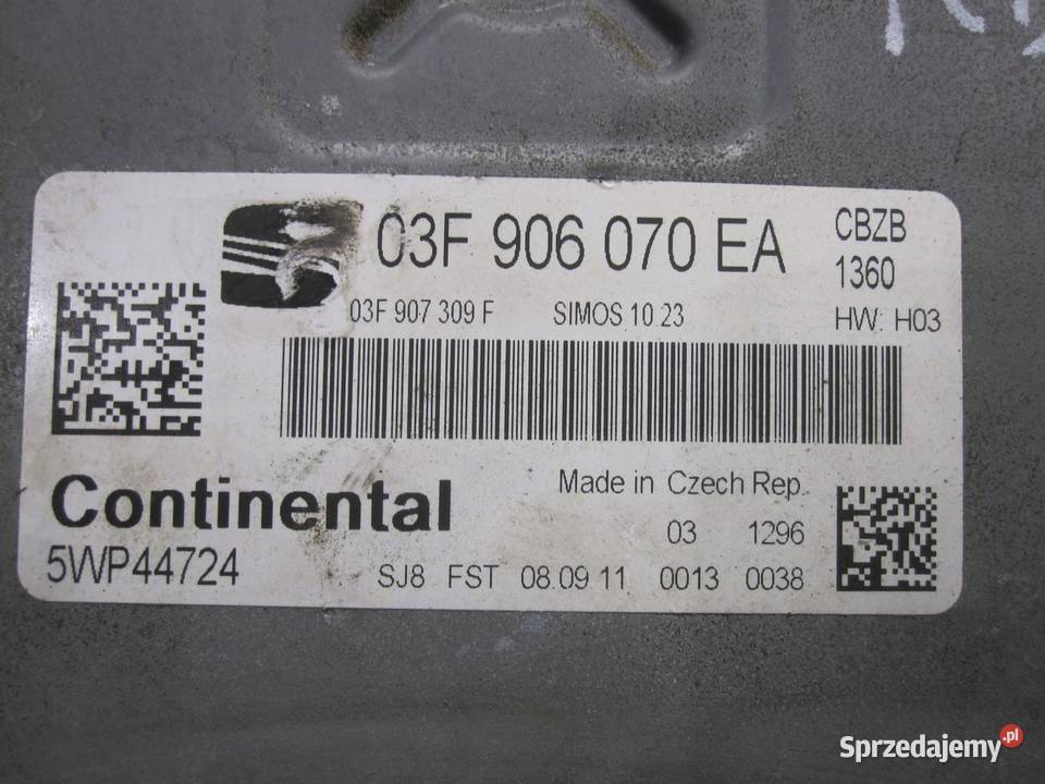 SEAT IBIZA 12 B 11r sterownik silnika Kielce