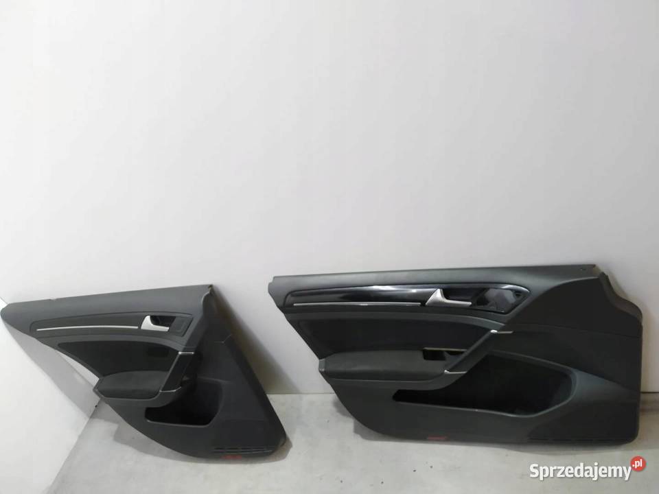 FOTELE PRZÓD KANAPA GTI CZERWONE GRZANE HB 5D